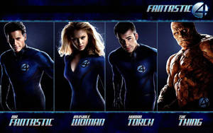 Fantastic Four 2005 Superheroes Wallpaper