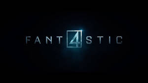 Fantastic Four 2015 Silver Logo Wallpaper