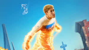Fantastic Four Human Torch Powers Wallpaper