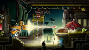 Fantastical_ Platformer_ Level Wallpaper