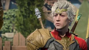 Fantasy Character Astarion Portrait Wallpaper