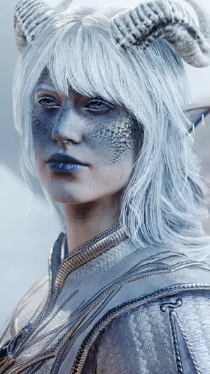 Fantasy Character Portrait Baldurs Gate3 Wallpaper