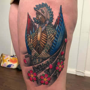 Fantasy Knight Tattoo Art Wallpaper