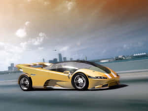 Fantasy_ Supercar_ Ocean_ Drive_ Background.jpg Wallpaper