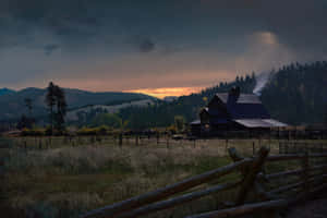 Far Cry 5 4k Ultra Hd Sunset Farm Wallpaper