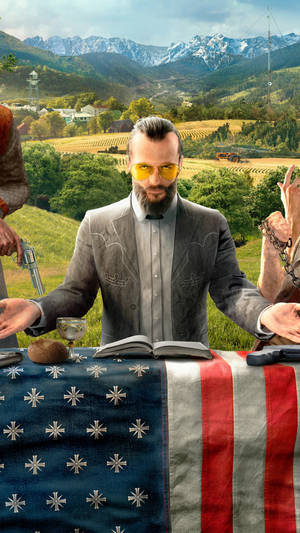 Far Cry 5 Joseph Banquet Iphone Wallpaper