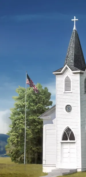 Far Cry Five Church Outside Wallpaper