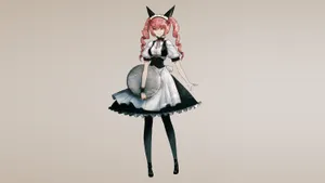 Faris Nyannyan Striking A Cute Pose In Stylish Attire. Wallpaper