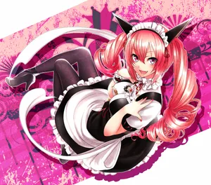 Faris Nyannyan Striking A Playful Pose Wallpaper