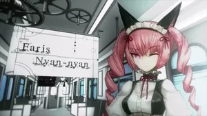 Faris Nyannyan - The Quirky Science Adventure Character Wallpaper