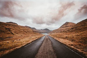 Faroe Islands Rocky Mountains Wallpaper