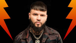 Farruko On Camouflage Jacket Wallpaper