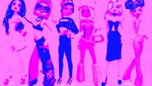 Fashion Dolls Dress To Impress Wallpaper