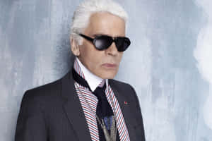 Fashion Icon, Karl Lagerfeld Wallpaper