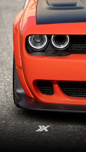 Fast, Furious And Flashy - The Dodge Hellcat Wallpaper