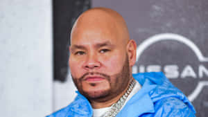 Fat Joe Blue Jacket Event Appearance Wallpaper