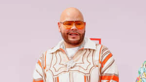 Fat Joe Orange Glasses Event Appearance Wallpaper