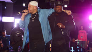 Fat Joe Performancewith Friend Wallpaper