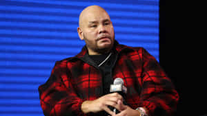 Fat Joe Speakingat Event Wallpaper