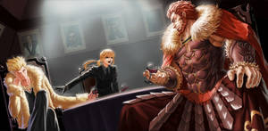 Fate Zero With Saber And Gilgamesh Wallpaper