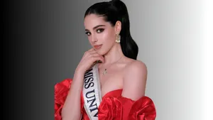 Fatima Bosch Miss Universe Contestant Wallpaper