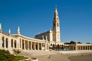 Fatima Sanctuary From The Left Wallpaper