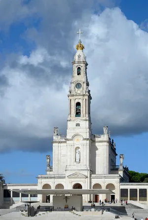 Fatima Sanctuary Front View Photo Wallpaper