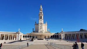 Fatima Sanctuary Front View Wallpaper