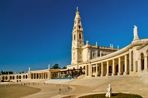 Fatima Sanctuary Side View Photo Wallpaper