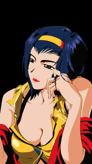 Faye_ Valentine_ Cowboy_ Bebop_ Vector Wallpaper