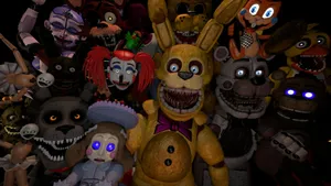 Fazbear Frights - The Ultimate Horror Attraction Wallpaper