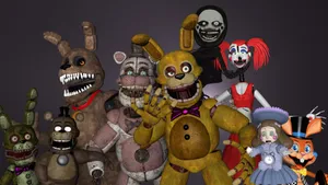 Fazbear Frights Wallpaper - Enter The World Of Freddy Fazbear's Terrifying Tales Wallpaper