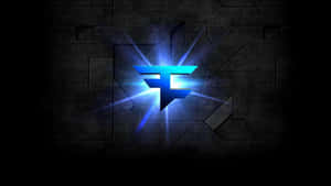 Faze Rug Black And Blue Wallpaper