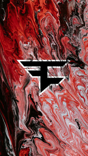 Faze Rug Red Aesthetic Paint Wallpaper