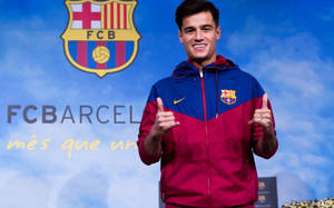 Fc Footballer Philippe Coutinho Wallpaper