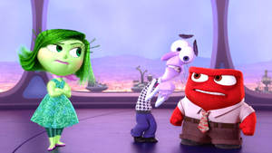 Fear Inside Out Confused Scene Wallpaper