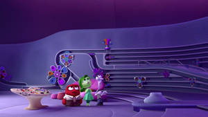 Fear Inside Out Recall Tube Wallpaper