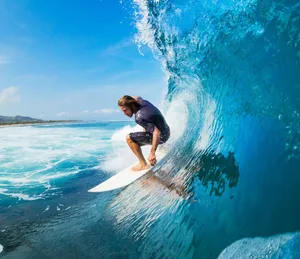 Fearless Adventurer Conquering Heights Wallpaper