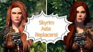 Fearless And Fierce: Aela The Huntress In Action Wallpaper