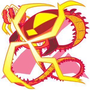 Fearless Centiskorch In Battle - Pokemon Wallpaper Wallpaper