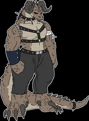 Fearless Deathclaw In The Wasteland Wallpaper