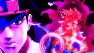 Fearsome Dio Brando In Action Wallpaper