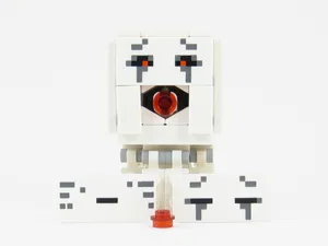 Fearsome Ghast Floating In The Minecraft Nether Wallpaper