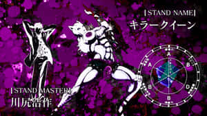 Fearsome Jojo Stands Face Off In Intense Battle Wallpaper