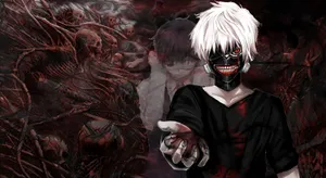 Fearsome Shadow Lurking In The Night Wallpaper