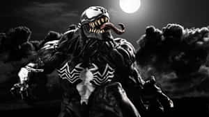 Fearsome Venom Unleashed Wallpaper