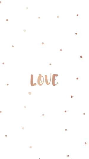 Feature Your Modern Style With A Stunning Rose Gold Phone Wallpaper