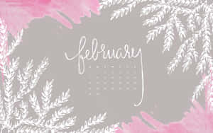 February Aesthetic Calendar Wallpaper Wallpaper