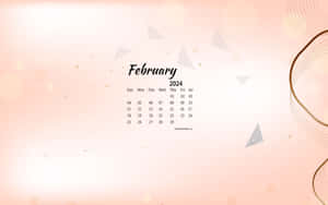 February2024 Calendar Aesthetic Background Wallpaper