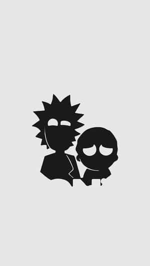 Feckless Rick Minimalist Wallpaper